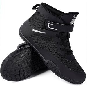 Sisttke Kids Wrestling Shoes Boys Girls Boxing Shoes